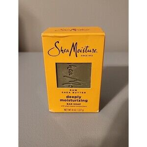 Shea Moisture Raw Shea Butter Bar Soap Deeply Moisturizing 8 Oz Frankincense USA